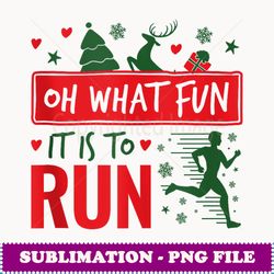 oh what fun it is to run xmas running christmas runner -
