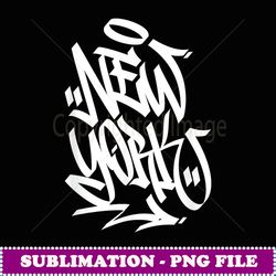new york city graffiti outfit art style illustration graphic - decorative sublimation png file