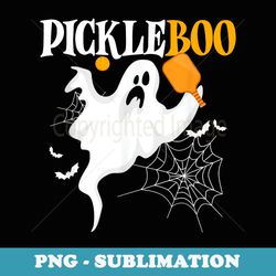 pickleboo halloween pickleball - instant png sublimation download