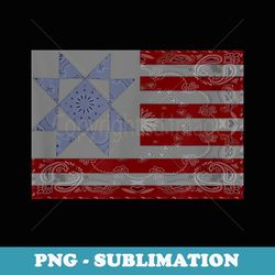 barn quilt july 4th s vintage usa flag - unique sublimation png download