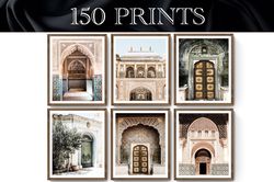 Lot of 150 oriental prints, Moroccan prints