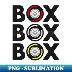 box box box f1 tyre compound design - modern sublimation png file