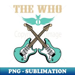 the who band - high-quality png sublimation download