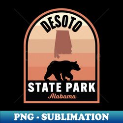 desoto state park al bear - decorative sublimation png file