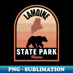 lamoine state park me bear - unique sublimation png download