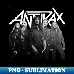 anthrax band - decorative sublimation png file