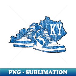 kentucky vintage basketball shoes - premium png sublimation file