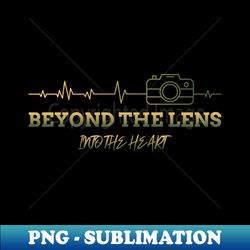 beyond the lends into the heart photography - artistic sublimation digital file