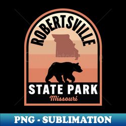 robertsville state park mo bear - decorative sublimation png file
