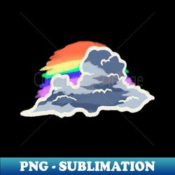 iridescent pileus cloud art brush - vintage sublimation png download