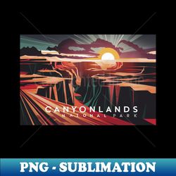 canyonlands national park beautiful landscape - premium png sublimation file