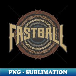 fastball barbed wire - png sublimation digital download