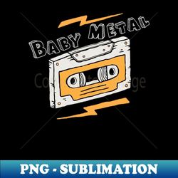 vintage -baby metal - signature sublimation png file