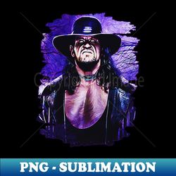 the undertaker wwe brush art - unique sublimation png download