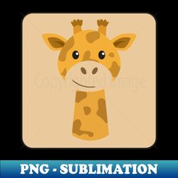 baby giraffe box - unique sublimation png download