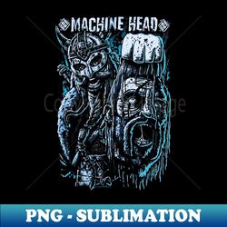 machine head band new - png sublimation digital download