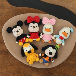 mickey mouse amigurumi,mickey mouse and friends amigurumi crochet pattern,mickey amigurumi