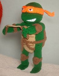 ninja turtles crochet pattern pdf, ninja turtles amigurumi, ninja turtles birthday, tutorial pdf file, ninja turtles