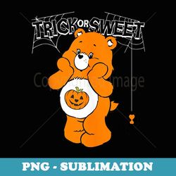 care bears trick or sweet bear - premium png sublimation file