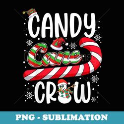 candy cane crew christmas xmas love candy boys girls - png transparent sublimation file