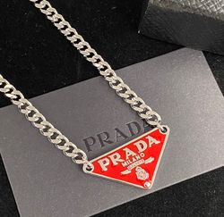 prada necklace triangle – Timeless Elegance and Style - prada necklaces