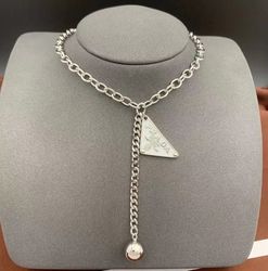 prada necklaces – Timeless Elegance and Style - prada necklace triangle