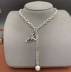 prada necklace – Timeless Elegance and Style - prada necklace triangle