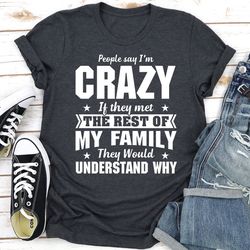 people say i'm crazy