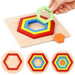 "montessori baby toy - kids 3d wooden ball hammer puzzles - early learning baby games toy - educational children birthda