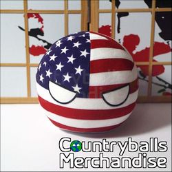Countryballs - Angry America USA Plushie