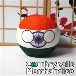 Countryballs - India Indian Plushie