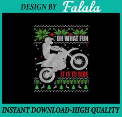 PNG ONLY Dirt Bike Motorcycle Motocross Biker Xmas Png, Racing Flag Christmas Png, Christmas Png, Digital Download