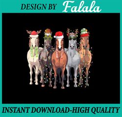 PNG ONLY Horses Christmas Png, Horse Lover Png, Christmas Png, Digital Download