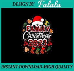 PNG ONLY Family Matching Christmas Santa Matching Png, Family Christmas 2023 Png, Christmas Png, Digital Download
