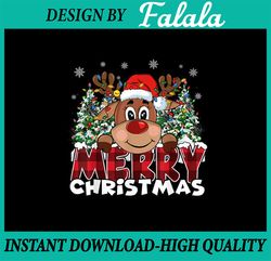 PNG ONLY Funny Reindeer Xmas Family Merry Christmas Png, Reindeer Santa Bufflo Plaid Png, Christmas Png, Digital Downloa