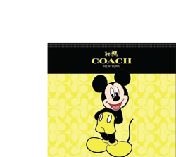 Mickey Mouse Yellow Coach Sublimation tumbler wraps -30oz Straight,  20oz Straight wraps