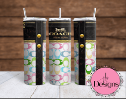 Rainbow Coach  Sublimation tumbler wraps 30oz Straight,20oz Straight &20oz Tapered wraps included PNG