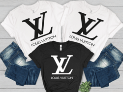 Designer Louis Vuitton Black and White  Logo Design- Sublimation PNG 300dpi