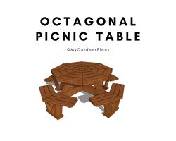 Octagonal Picnic Table Plans