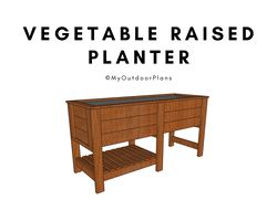 Raised Vegetable Planter Plans