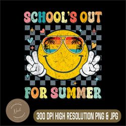 Last Day Of School Schools Out For Summer Png, Teacher Students Png, PNG High Quality, PNG, Digital Download