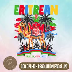 Eritrean Flag Png, Outfit Ideas For Kids & Camel Eritrea Flag Png,Digital File, PNG High Quality, Sublimation
