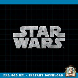 Star Wars Simple Vintage Logo Graphic PNG Download PNG Download copy