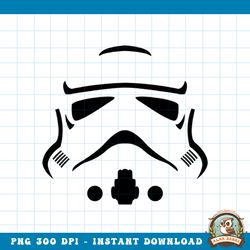 Star Wars Stormtrooper Big Face Costume Halloween PNG Download copy