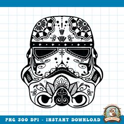 Star Wars Stormtrooper Ornate Henna Print Helmet PNG Download copy