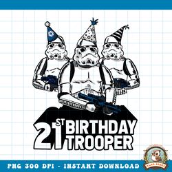 Star Wars Stormtrooper Party Hats Trio 21st Birthday Trooper PNG Download copy