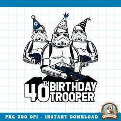 Star Wars Stormtrooper Party Hats Trio 40th Birthday Trooper PNG Download copy