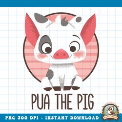 Disney Moana Pua The Pig Graphic png, digital download, instant png, digital download, instant