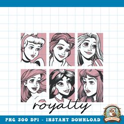 Disney Princess Royalty Panels png, digital download, instant