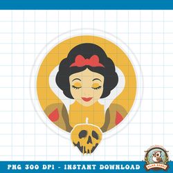 Disney Snow White and Poisoned Apple Halloween png, digital download, instant